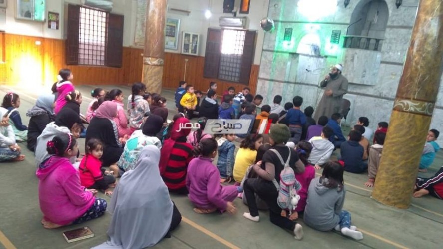 مساجد دمياط تستضيف مدارس قرآنيه في حضور طلاب جميع المراحل التعليمية