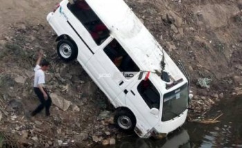 حادث مروح يتنج عنه إصابة 15 شخص بمحافظة سوهاج