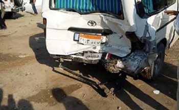 إصابة 7 مواطنين في حادث انقلاب سيارة ميكروباص في الإسكندرية