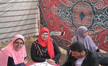 انطلاق فعاليات القافلة الطبية العلاجية المجانية بقرية السلام بدمياط