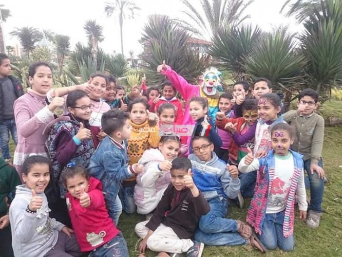 جمعية الحسنى الخيرية تحتفل بيوم اليتيم بحديقة دمياط الجديدة المركزية