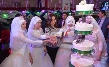 تضامن دمياط تنظم حفل زفاف جماعى لـ 5 عرائس بالتعاون مع جمعية الأورمان