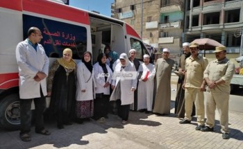 الأوقاف تنظم حملة للتبرع بالدم بعد صلاة الجمعة بمسجد المشروع بالضهره بدمياط