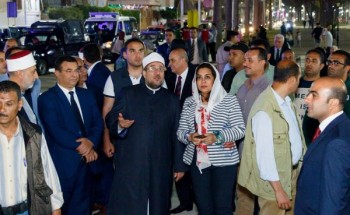 محافظ دمياط ووزير الأوقاف يتفقدان مسجد الرحمة برأس البر… صور