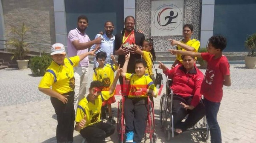 جمعية الرياضيين لمتحدٍ الإعاقة بدمياط تحصد 19 ميدالية فى بطولة كأس مصر