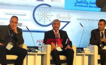 برعاية سعد الحريري رئيس ميناء دمياط يشارك فى مؤتمر شرق المتوسط البحرى في لبنان