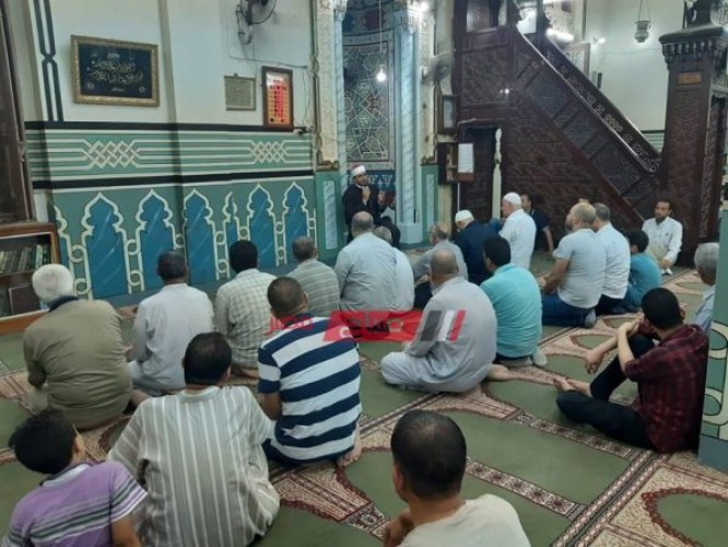 مدارس علمية بمساجد دمياط باشراف رئيس قسم الإرشاد الديني