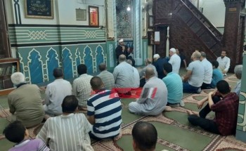 مدارس علمية بمساجد دمياط باشراف رئيس قسم الإرشاد الديني