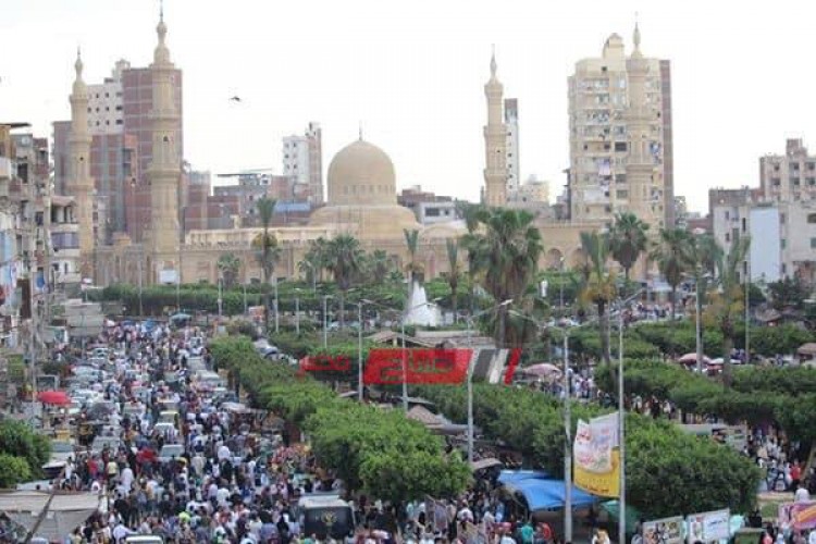توافد المواطنين على المنتزهات والحدائق للإحتفال بعيد الفطر المبارك فى دسوق