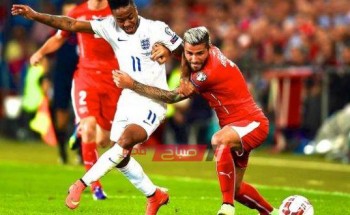 نتيجة مباراة سويسرا مع إنجلترا دوري الأمم الأوروبية