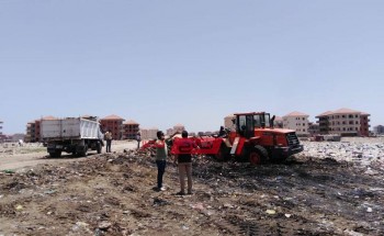 رئيس محلية رأس البر يشن حملة مكبرة لإزالة تعديات العرب بالامتداد العمراني