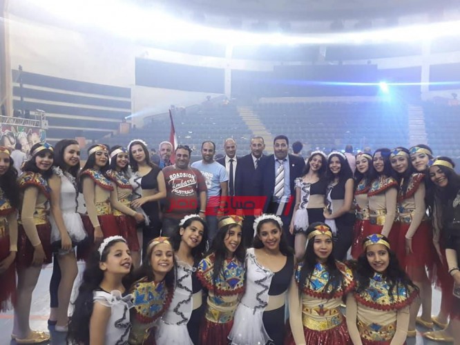 طلائع دمياط يشاركون في حفل افتتاح أولمبياد الطفل المصرى باستاد القاهرة
