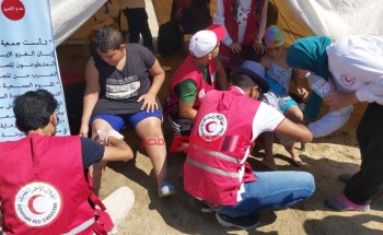 الهلال الأحمر يعيد 270 طفل تائه ويعالج 150 مصاب برأس البر
