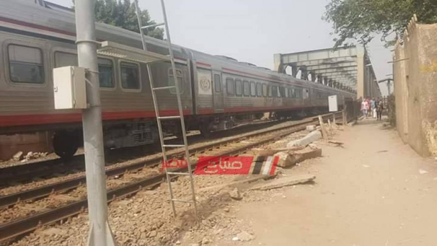 عطل في قطار طنطا – الإسكندرية يتسبب فى إيقاف القطار