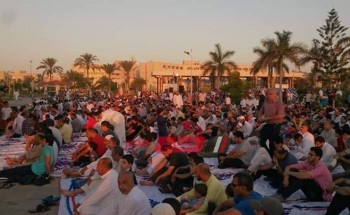 إقبال كبير على حديقة دمياط الجديدة المركزية في أول أيام عيد الأضحى المبارك