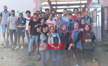 شباب حزب مستقبل وطن يشاركون في ذبح أضاحي عيد الأضحي المبارك