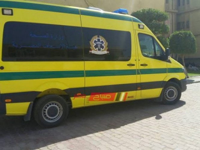 إصابة 4 أشخاص جراء حادث انقلاب سيارة ميكروباص على طريق دمياط بورسعيد