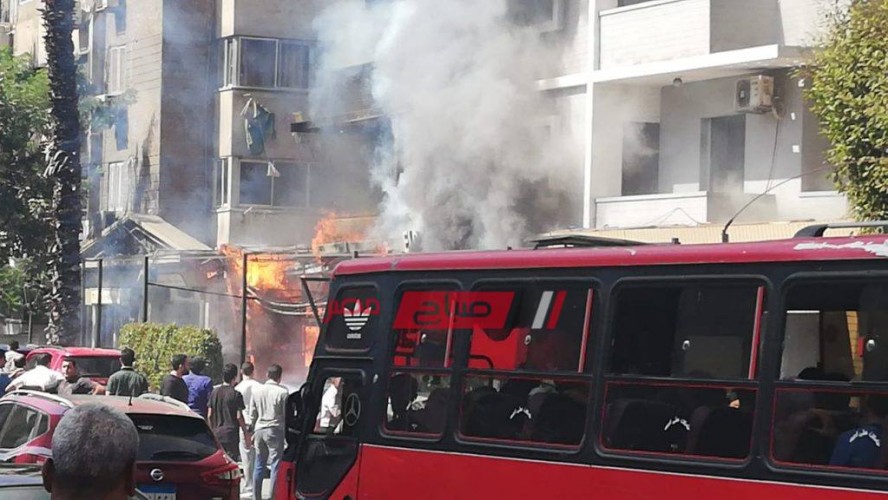 إخماد حريق نشب في مخالفات بجوار مستشفى الحميات بالبحيرة