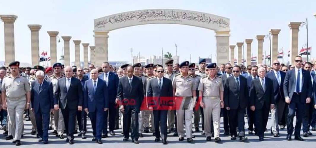 السيسي يتقدم جنازة الفريق إبراهيم العرابي رئيس أركان القوات المسلحة الأسبق