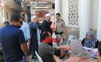 أوقاف دمياط تنظم حملة للتبرع بالدم بعد صلاة الجمعة