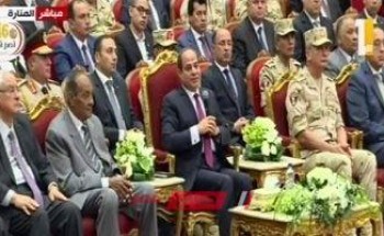 السيسي: الجيش يخوض حرباً شرسة ضد الإرهاب في سيناء ومعركة أخرى لبناء مصر