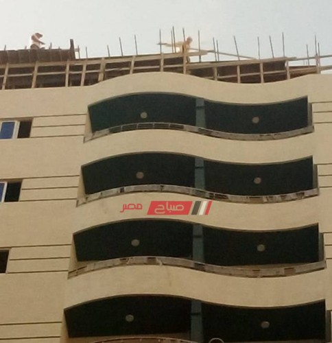 حملات مكبرة بحي الجمرك لإيقاف أعمال بناء مخالف بالإسكندرية
