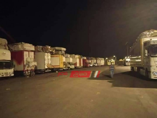 منع 25 سيارة مصرية محملة بالأثاث الدمياطي من العبور إلى دولة السودان
