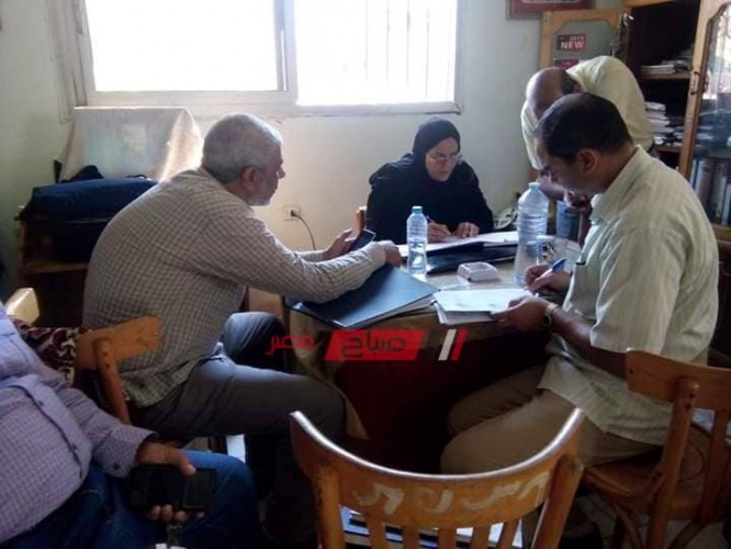 لجنة المتابعة المحلية تتفقد مراكز الشباب بكفر سعد بدمياط