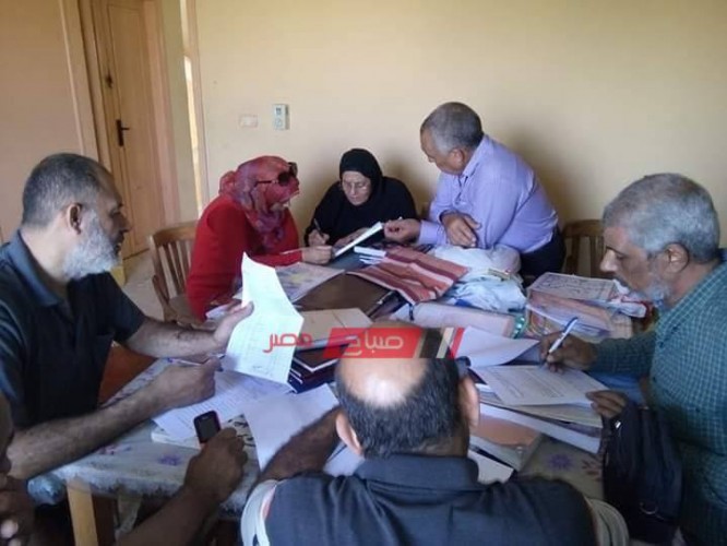 لجنة المتابعة المحلية تتفقد سير العمل بمراكز شباب كفر سعد بدمياط
