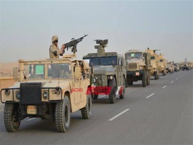 القوات المسلحة المصرية تعلن استشهاد ضابط وإصابة جنديين آخرين بشمال سيناء