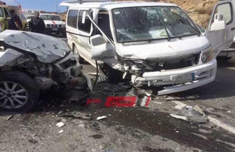 أسماء ضحايا حادث طريق الإسكندرية الصحراوي.. مصرع شخصين وإصابة 15 آخرين