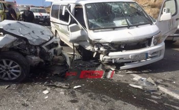 أسماء ضحايا حادث طريق الإسكندرية الصحراوي.. مصرع شخصين وإصابة 15 آخرين