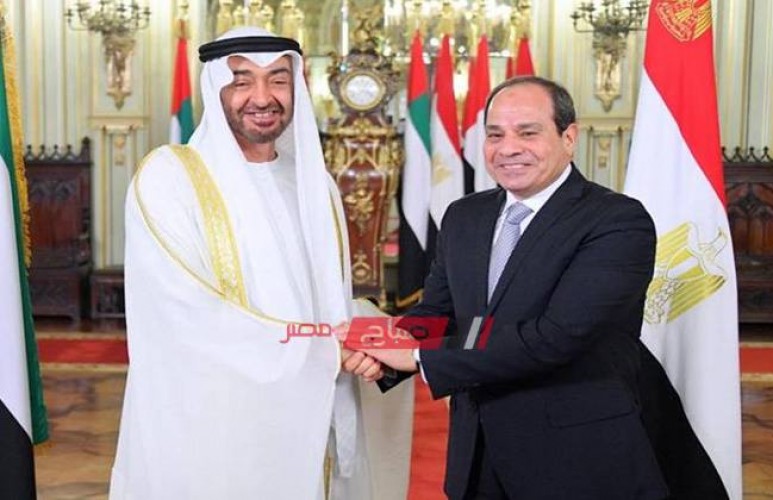 الإمارات تمنح الرئيس السيسي وسام زايد