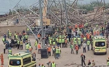 بالأسماء.. مصرع 4 وإصابة 3 آخرين فى حادث سقوط برج كهرباء بأوسيم.. صورة