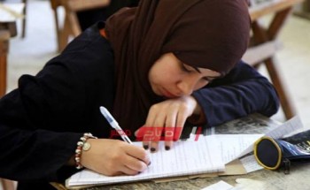 جدول امتحانات النقل والإعدادية للنصف الدراسي الأول محافظة الشرقية