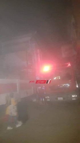 خسائر مادية فادحة جراء اندلاع النيران في 4 حظائر مواشي في دمياط