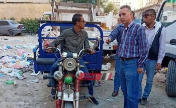 حملات إزالة إشغالات مكبرة بحي العجمي فى الإسكندرية