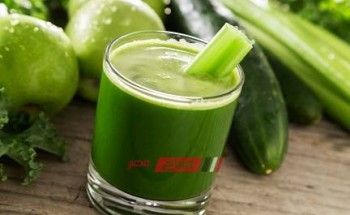 طريقة عمل العصير الأخضر لتنظيف الجسم من السموم