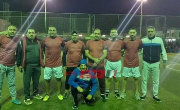 فوز فريق اللجنة الرياضية في دمياط باولي مبارياته بدوري اللجان