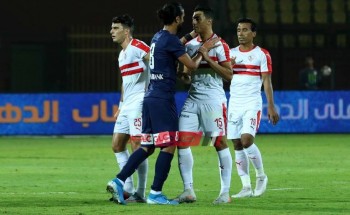 نتيجة مباراة الزمالك وانبي الدوري المصري