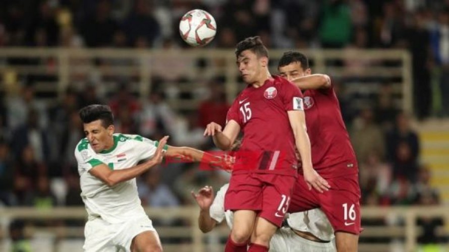 كأس الخليج العربي نتيجة مباراة قطر والعراق
