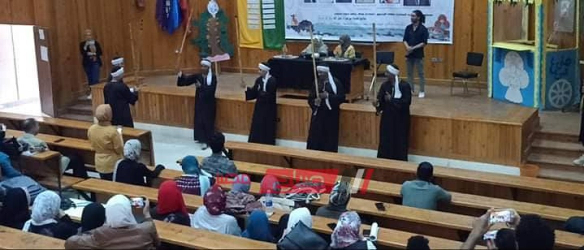 بالتنورة جامعة المنيا تحتفل بالمولد النبوي الشريف