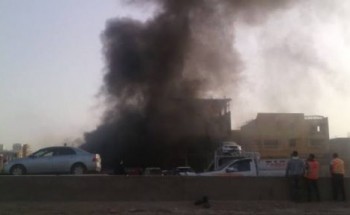 القبض على سيدة أشعلت النيران فى معرض سيارات بالإسكندرية