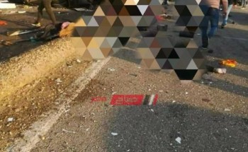 ننشر أسماء المتوفين والمصابين في حادث طريق دمياط بورسعيد – صور وفيديو