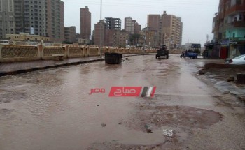 بالصور-توقف حركة الصيد في كفر الشيخ جراء الأمطار