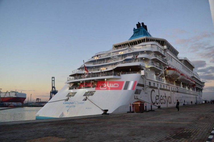 الإسكندرية تستقبل سفينة سياحية على متنها 800 سائح