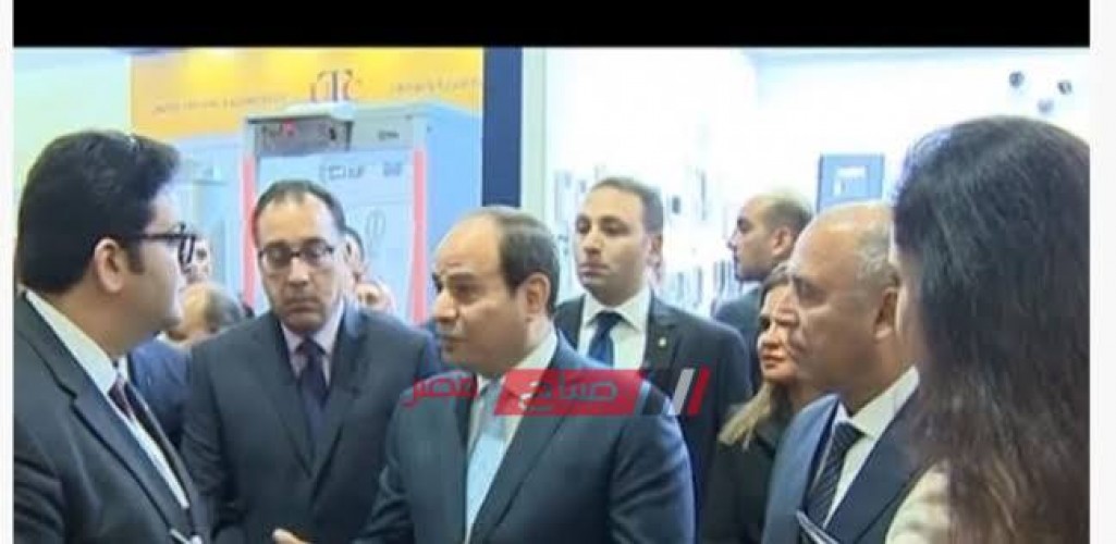 الرئيس السيسي يفتتح مدينة الأثاث في محافظة دمياط