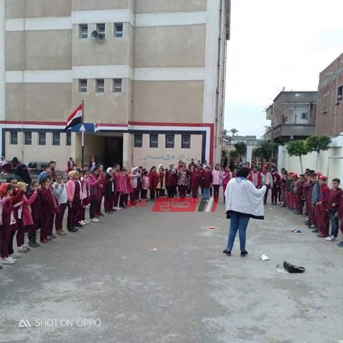ختام فعاليات المخيم الكشفى لغير الكشفيين في مدارس دمياط