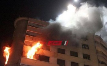 وفاة شخصين فى حريق داخل شقة سكنية فى المنتزه بالإسكندرية