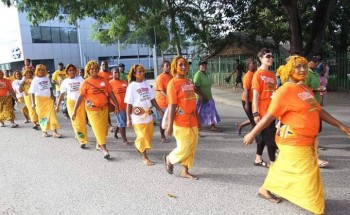 ختام فعاليات حملة اليوم البرتقالي بالتزامن مع اليوم العالمي لحقوق الإنسان